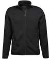 T9615 9615 Tee Jays Knitted Outdoor Fleece Jacket Black colour image